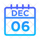 پیش‌نمایش فایل 6-december-5023172 از پک تقویم