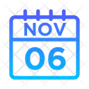 پیش‌نمایش فایل 6-november-5023142 از پک تقویم