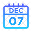 پیش‌نمایش فایل 7-december-5023173 از پک تقویم