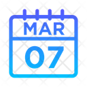 پیش‌نمایش فایل 7-march-5022898 از پک تقویم