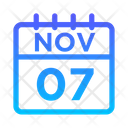 پیش‌نمایش فایل 7-november-5023143 از پک تقویم