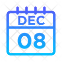 پیش‌نمایش فایل 8-december-5023174 از پک تقویم
