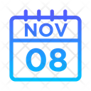 پیش‌نمایش فایل 8-november-5023144 از پک تقویم