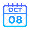 پیش‌نمایش فایل 8-october-5023113 از پک تقویم