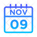 پیش‌نمایش فایل 9-november-5023145 از پک تقویم