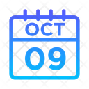 پیش‌نمایش فایل 9-october-5023114 از پک تقویم