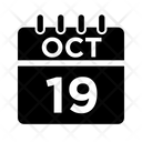 پیش‌نمایش فایل 19-october-5021574 از پک تقویم