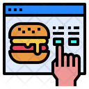 پیش‌نمایش فایل online-burger-order-2906482 از پک تحویل غذا