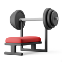 پیش‌نمایش فایل bench-press-8125090 از پک تجهیزات باشگاه تناسب اندام