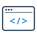 پیش‌نمایش فایل app-application-browser-internet-page-web-code-coding-window از پک ایکونی : پایه رایگان