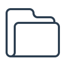 پیش‌نمایش فایل archieve-documentation-files-folder-history-library-project از پک ایکونی : پایه رایگان