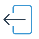 پیش‌نمایش فایل arrow-check-exit-log-off-logout-quit-sign-out-signout از پک ایکونی : پایه رایگان