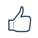 پیش‌نمایش فایل finger-gesture-hand-like-thumb-thumbs-up از پک ایکونی : پایه رایگان
