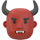 پیش‌نمایش فایل devil-head-6252015 از پک هالووین