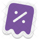 پیش‌نمایش فایل receipt-percent-7390074 از پک کسب و کار