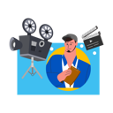 پیش‌نمایش فایل film-director-making-movie-4633253 از پک فیلم
