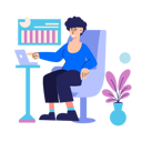 پیش‌نمایش فایل office-employee-doing-web-analytics-4633349 از پک دفتر
