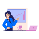پیش‌نمایش فایل office-woman-manager-giving-presentation-4633352 از پک دفتر