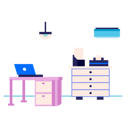 پیش‌نمایش فایل office-work-space-4633354 از پک دفتر