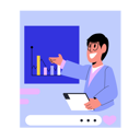 پیش‌نمایش فایل manager-giving-presentation-4633962 از پک کسب و کار