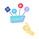 پیش‌نمایش فایل logout-from-social-media-4634073 از پک زندگی آهسته