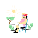 پیش‌نمایش فایل sunbathing-in-the-morning-4634081 از پک زندگی آهسته