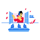 پیش‌نمایش فایل listening-music-while-doing-work-from-home-4634095 از پک کار از خانه