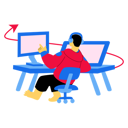 پیش‌نمایش فایل male-freelancer-working-from-home-4634087 از پک کار از خانه