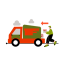 پیش‌نمایش فایل delivery-person-loading-parcels-in-truck-4634008 از پک پیک تحویل