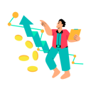 پیش‌نمایش فایل male-trading-in-cryptocurrency-4633996 از پک رمزارز