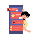 پیش‌نمایش فایل man-doing-online-fashion-shopping-4634031 از پک تجارت الکترونیک و خرید
