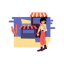 پیش‌نمایش فایل woman-doing-online-shopping-4634029 از پک تجارت الکترونیک و خرید