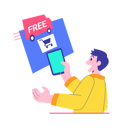 پیش‌نمایش فایل man-getting-free-product-delivery-4762271 از پک تجارت الکترونیک جلد 2