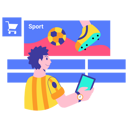پیش‌نمایش فایل man-shopping-from-sports-category-4762264 از پک تجارت الکترونیک جلد 1