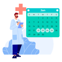 پیش‌نمایش فایل doctor-appointment-5599705 از پک قرار ملاقات