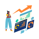 پیش‌نمایش فایل businesswoman-thinking-about-data-5685813 از پک تجزیه و تحلیل داده