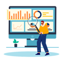 پیش‌نمایش فایل man-analyzing-dashboard-5685808 از پک تجزیه و تحلیل داده