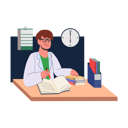 پیش‌نمایش فایل doctor-verifying-patient-medical-history-4516002 از پک دکتر
