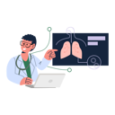 پیش‌نمایش فایل doctors-diagnosis-lungs-report-4516004 از پک دکتر