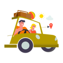 پیش‌نمایش فایل summer-holiday-by-car-4516018 از پک تعطیلات