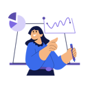 پیش‌نمایش فایل business-woman-analyzing-business-data-4549272 از پک تجزیه و تحلیل داده های بزرگ