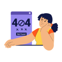 پیش‌نمایش فایل girl-feeling-sad-due-to-page-not-found-error-4606302 از پک خطای 404