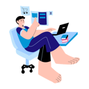 پیش‌نمایش فایل man-doing-online-shopping-4606418 از پک خرید
