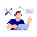 پیش‌نمایش فایل customer-help-center-4621718 از پک پشتیبانی مشتری