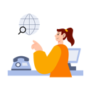 پیش‌نمایش فایل digital-customer-support-illustration-4621713 از پک پشتیبانی مشتری