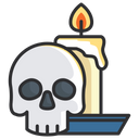 پیش‌نمایش فایل halloween-candle-4444367 از پک جشنواره هالووین