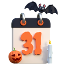 پیش‌نمایش فایل halloween-day-calendar-6316344 از پک هالووین