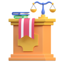 پیش‌نمایش فایل judge-table-6815121 از پک عدالت و قانون