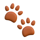 پیش‌نمایش فایل animal-foot-trace-7858645 از پک فعالیت در فضای باز