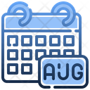 پیش‌نمایش فایل august-month-6475208 از پک تقویم